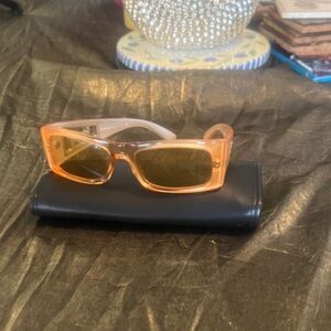 Versace Orange Sunglasses